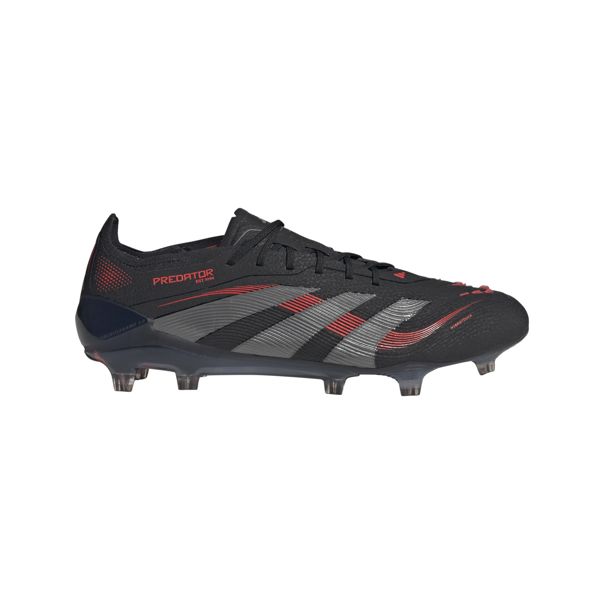 adidas Predator Elite Firm Ground Boots Black/Red - Best Buy Soccer